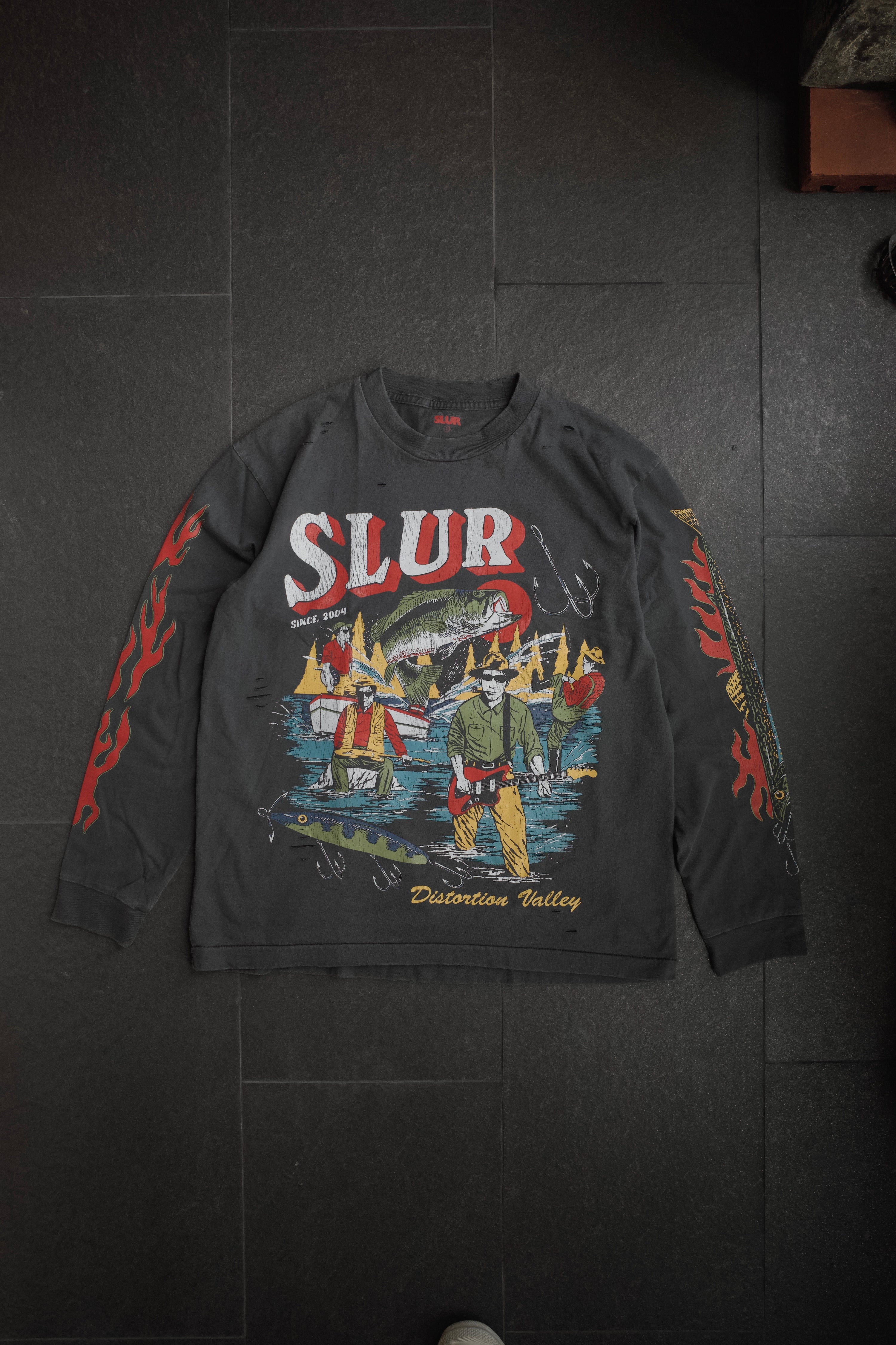 SLUR : Distortion Valley Long Sleeve Tee