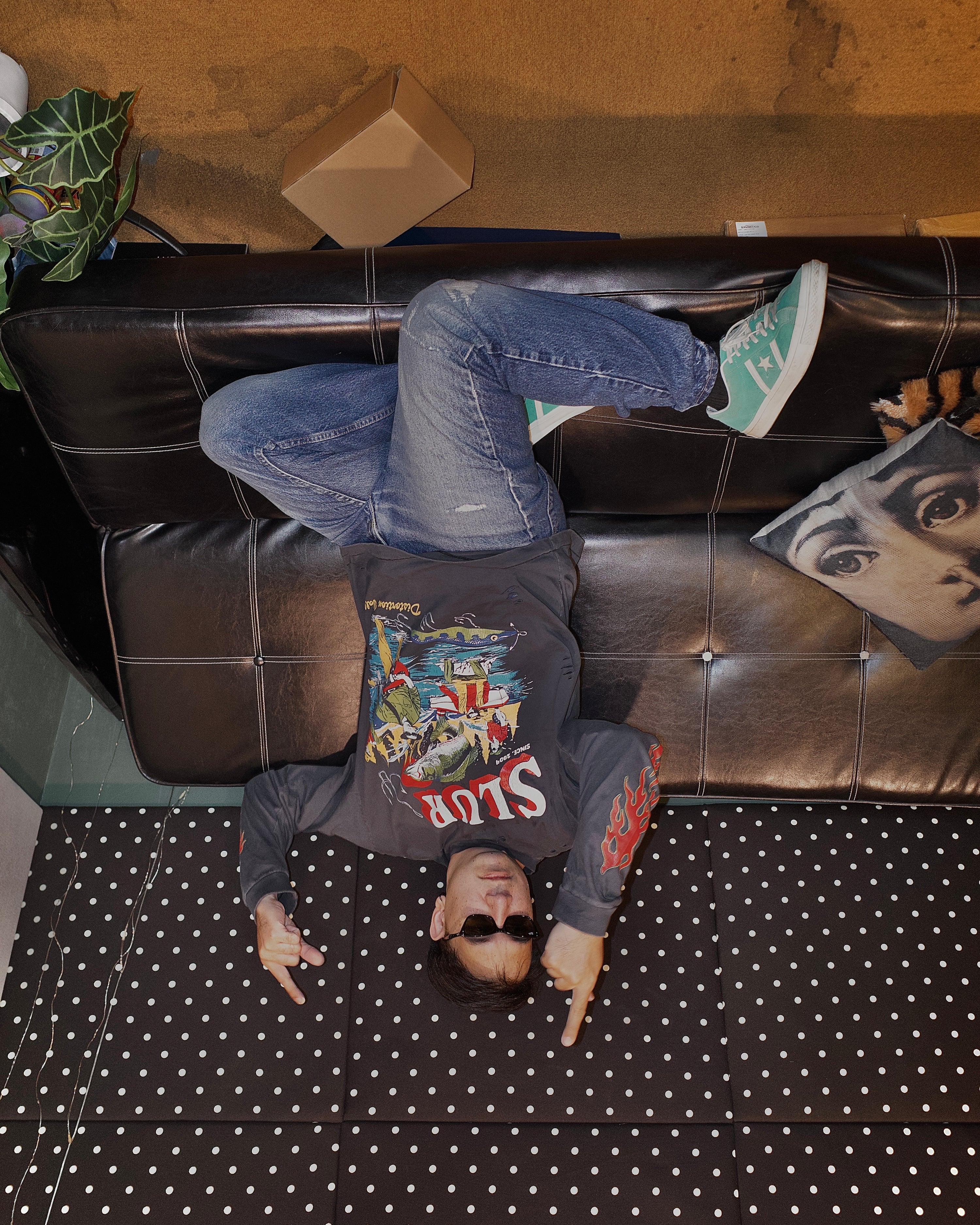 SLUR : Distortion Valley Long Sleeve Tee