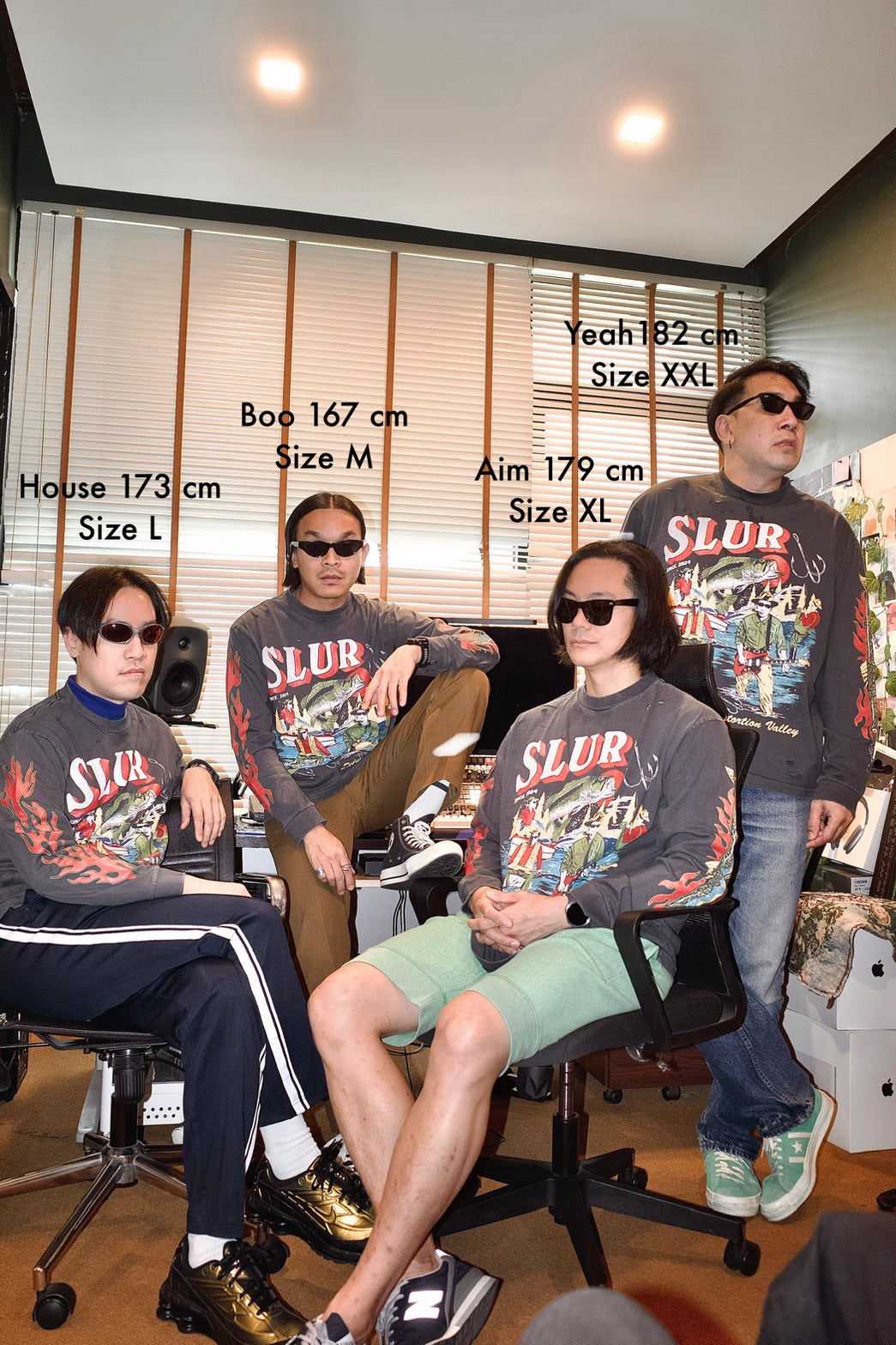 SLUR : Distortion Valley Long Sleeve Tee